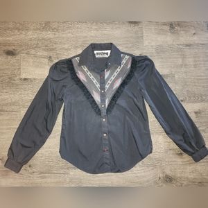 Women's vintage Ranch and Town pearl snap